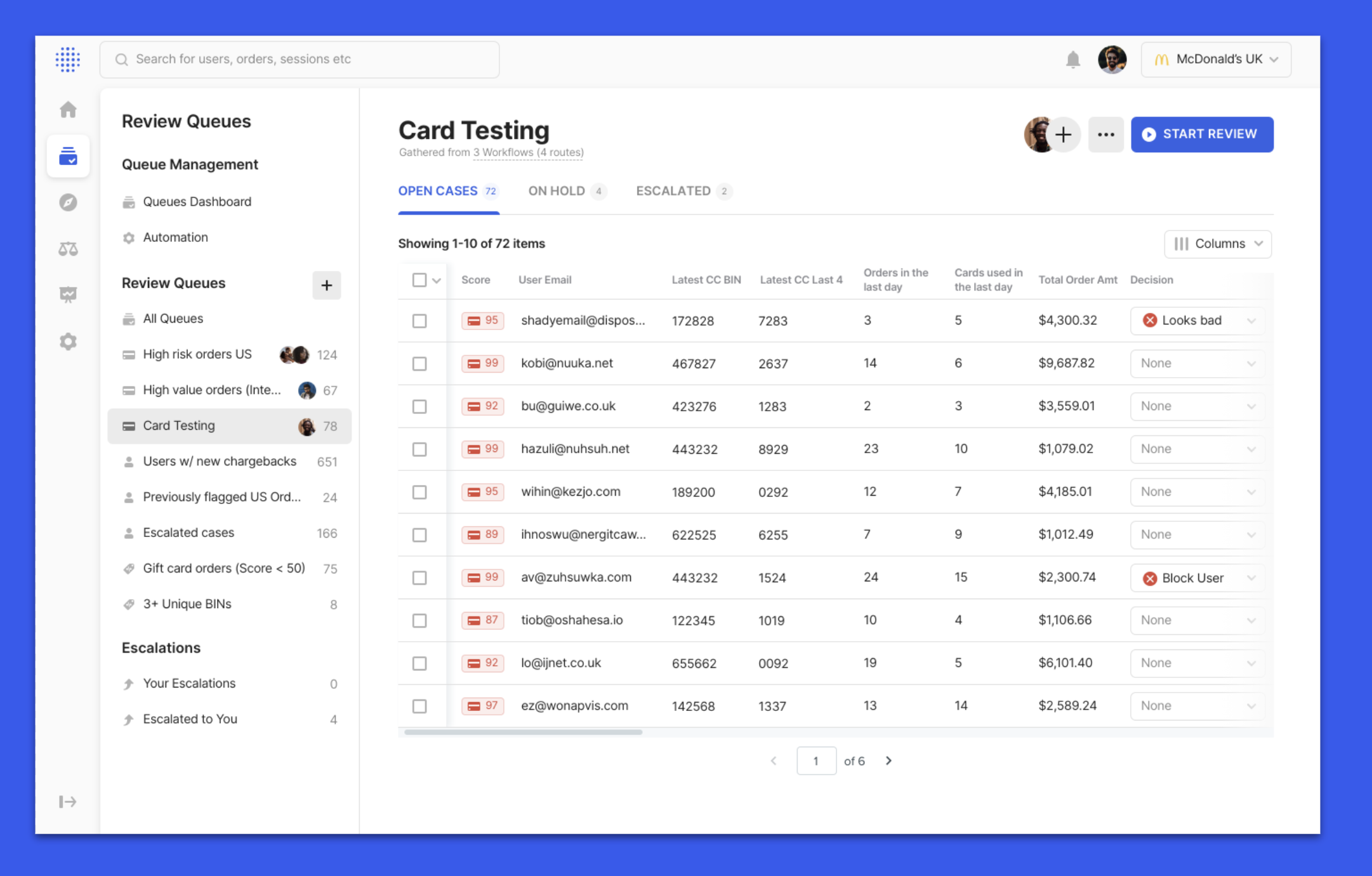 Fraud Prevention at Scale