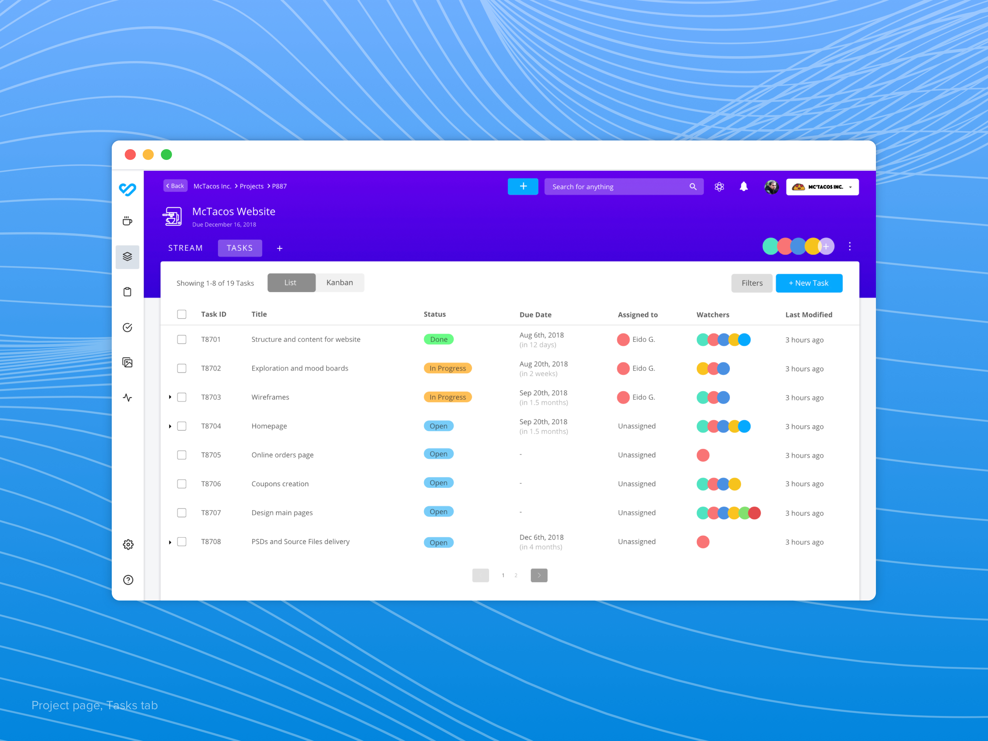 Adaptive project management