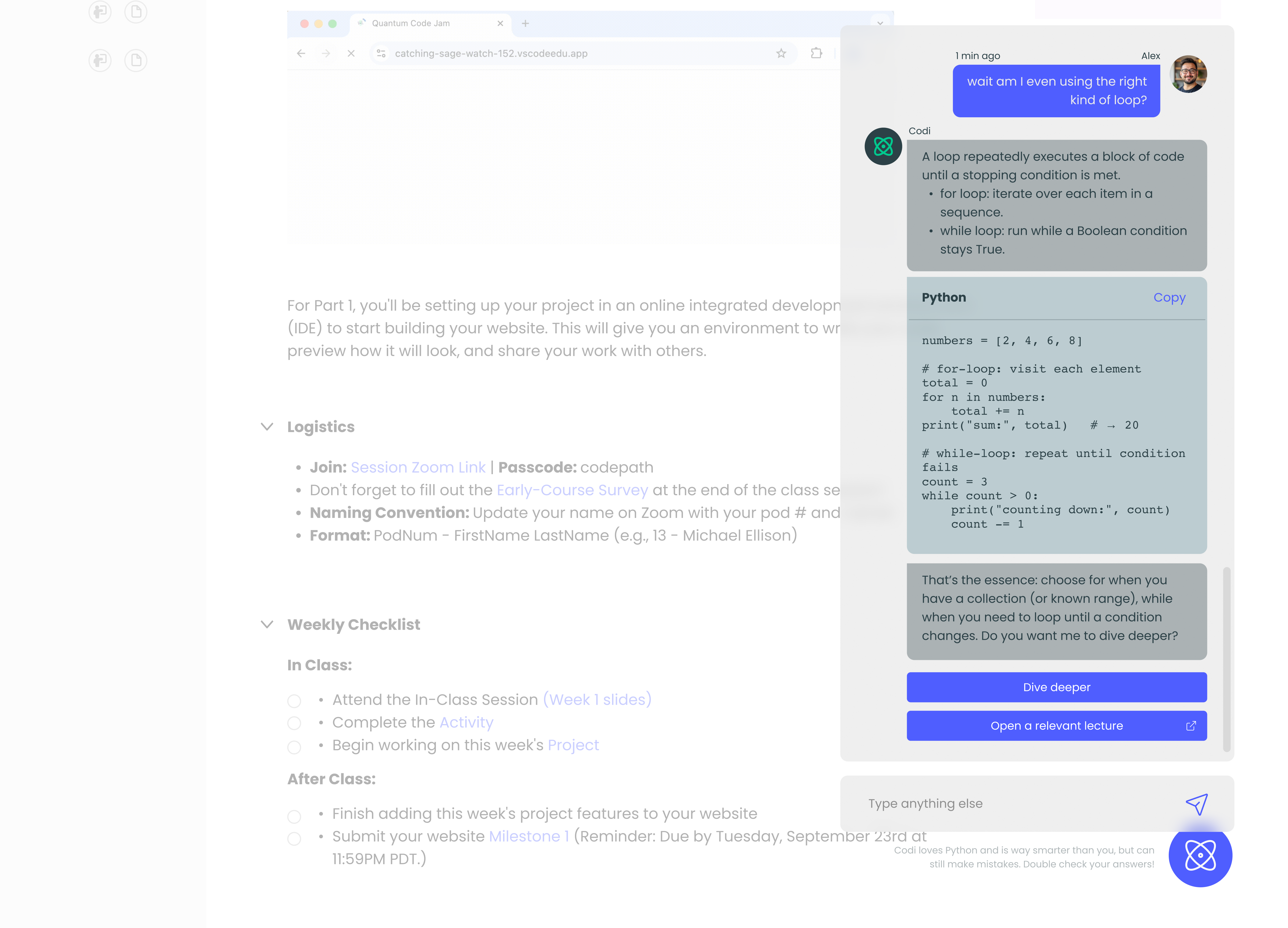 AI Coach for EdTech